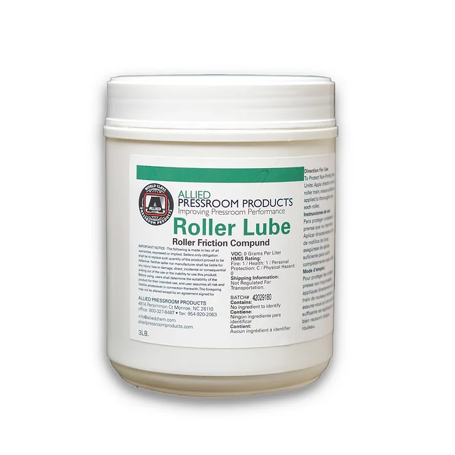 (image for) AL10440K Allied Roller Lube 3 lb. Tub